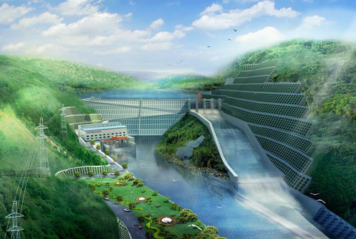 巨鹿老挝南塔河1号水电站项目